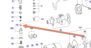 Piston de régulation pression transfert DPA 7123-015G